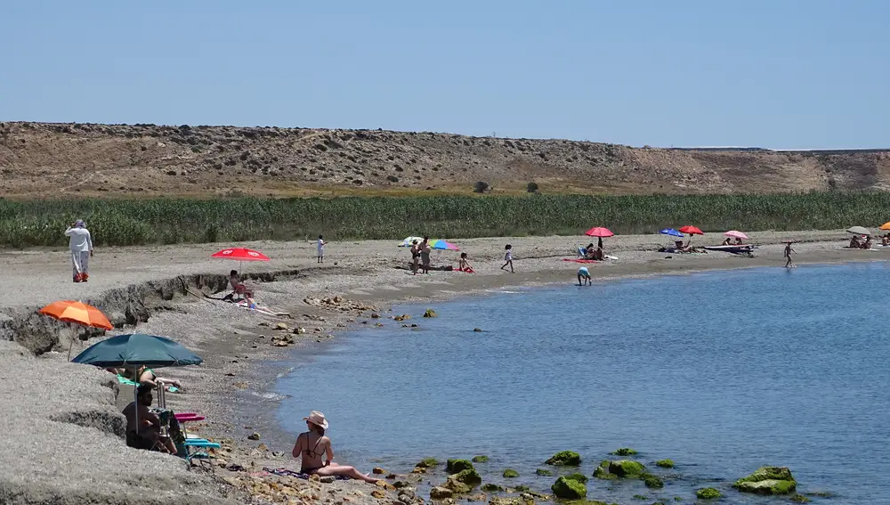 Playa de Punta Entinas, en la provincia de Almería