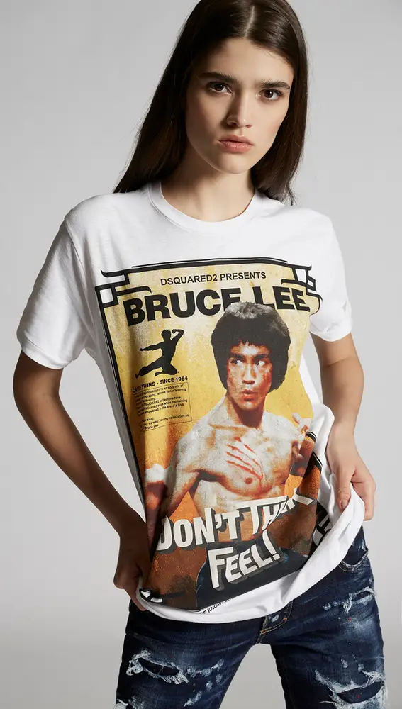 Camiseta Bruce Lee.