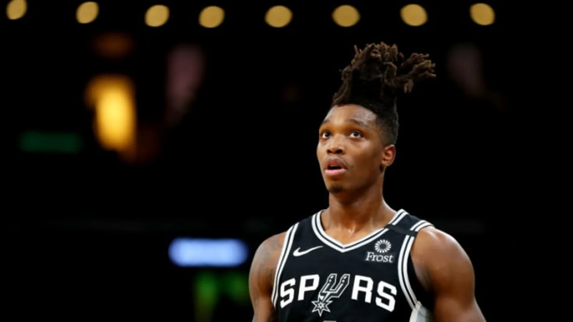 Lonnie Walker IV, jugador de San Antonio Spurs.