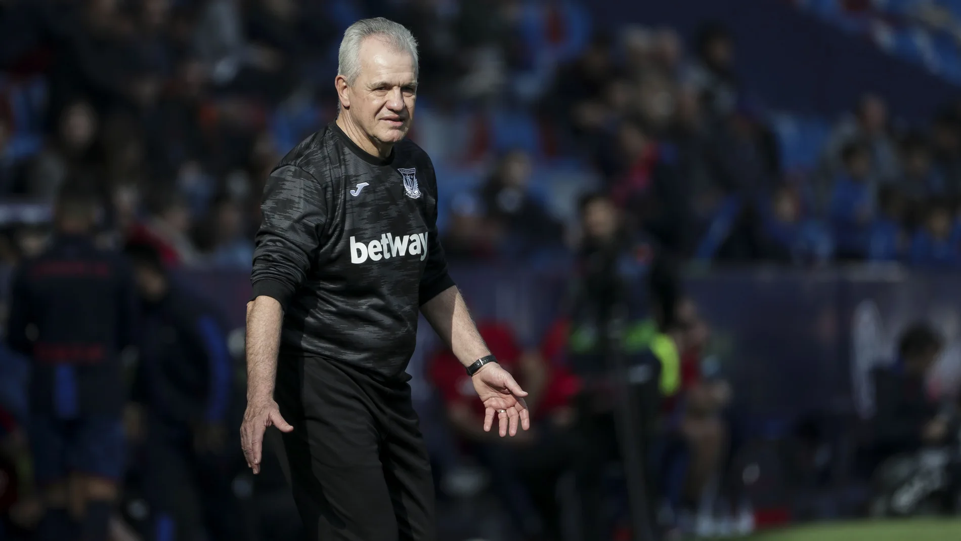 Javier Aguirre durante su etapa como entrenador del Leganés.