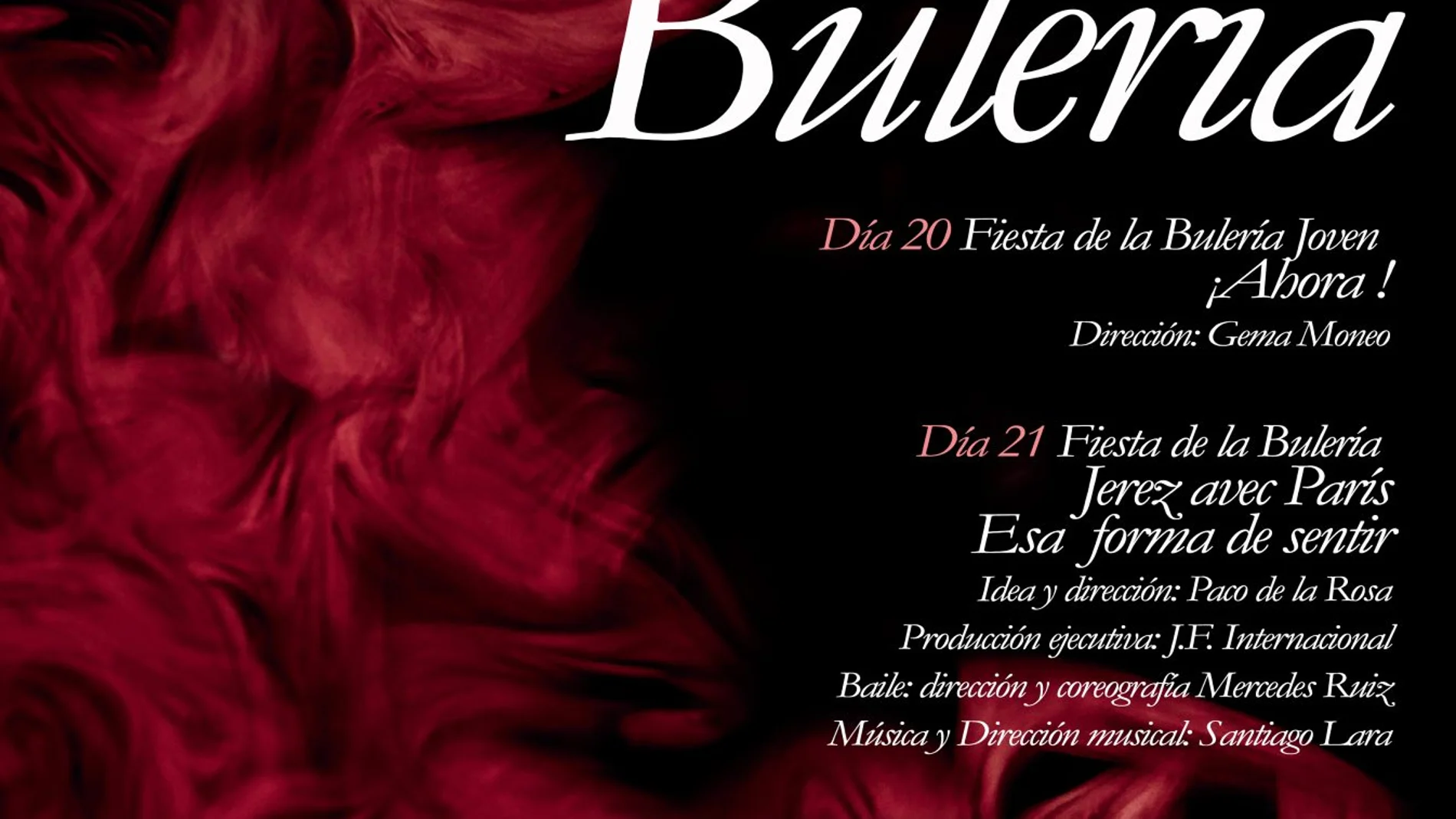 Primer cartel anunciador de la Fiesta de la Bulería de Jérez