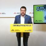 El vicepresidente del Govern y coordinador nacional de ERC, Pere Aragonès.ERC13/06/2020