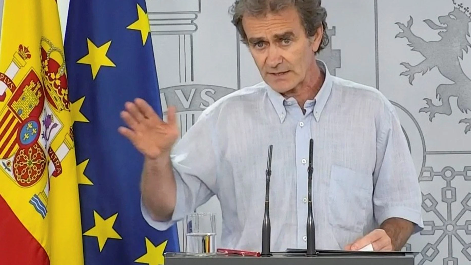 Rueda de prensa de Fernando Simón