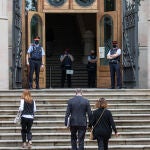 Puerta de entrada del Tribunal Superior de Justicia de Cataluña