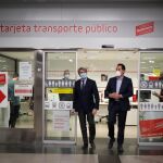 El vicepresidente Ignacio Aguado y el consejero de Transportes, Ángel Garrido