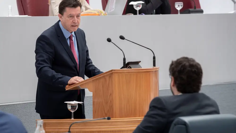 El portavoz de Ciudadanos, Juan José Molina