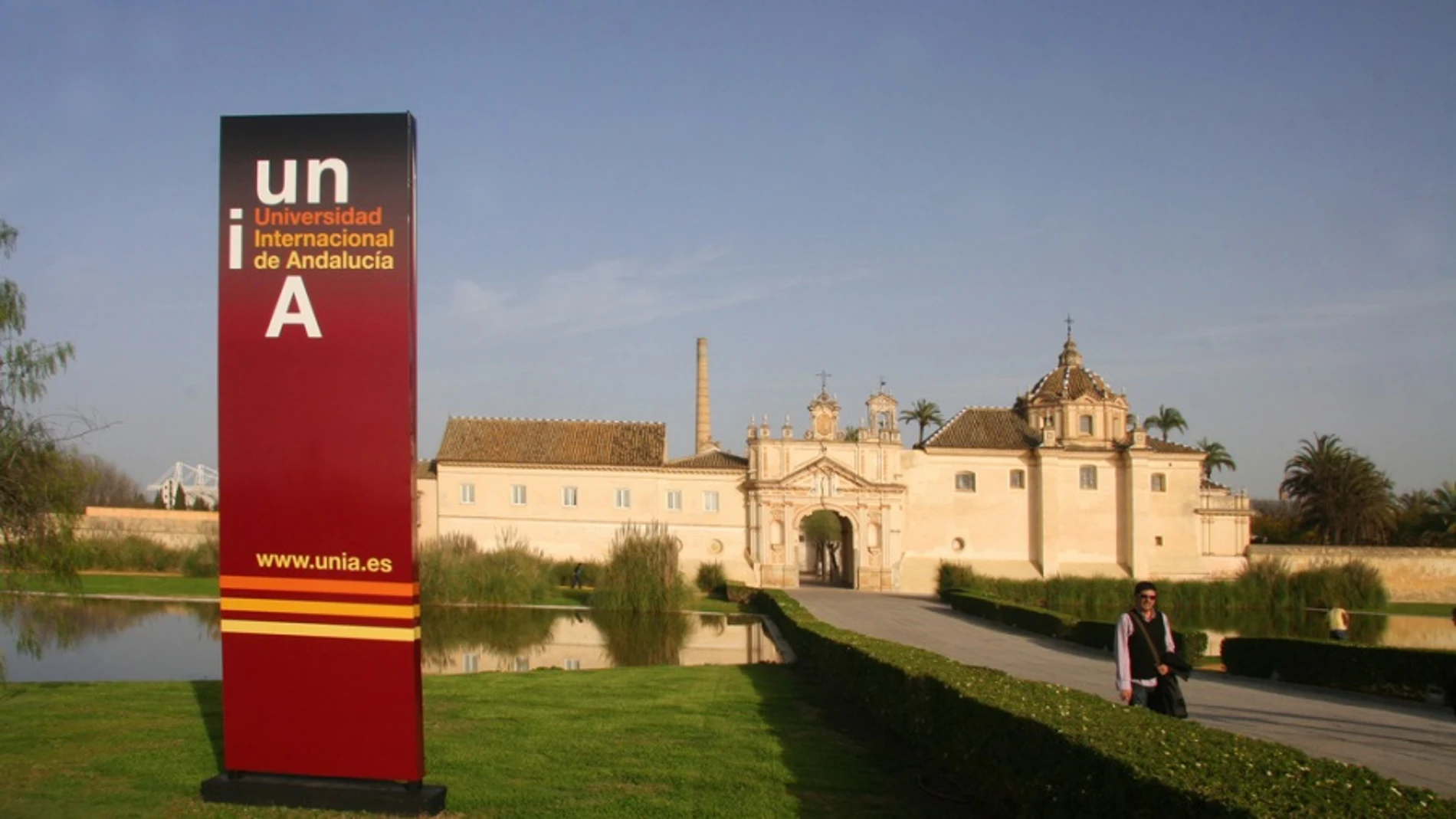 Sede de la UNIA en la Cartuja de Sevilla