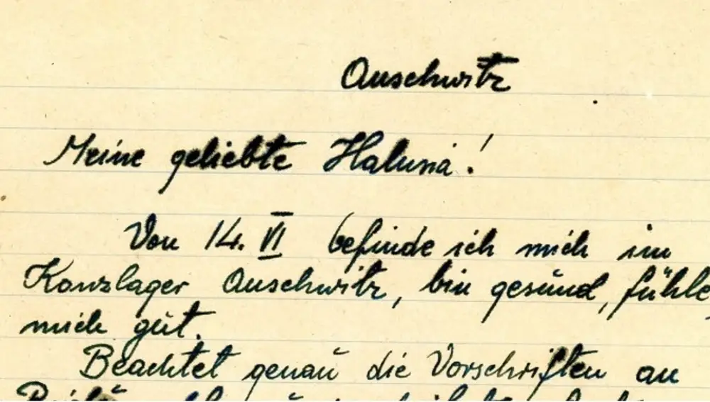 Las cartas del primer prisionero de Auschwitz: “Miramos al futuro con buen humor”