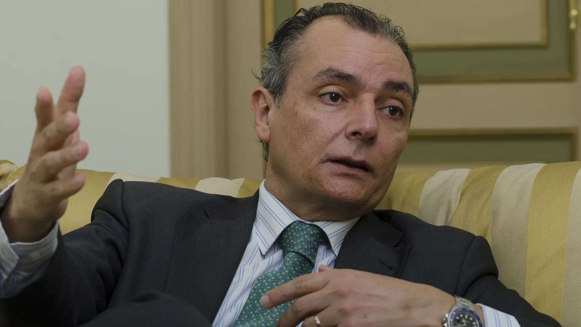 El presidente de la Confederación Empresarial Valenciana (CEV), Salvador Navarro