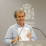 Fernando Simón reduce sus intervenciones a dos por semana