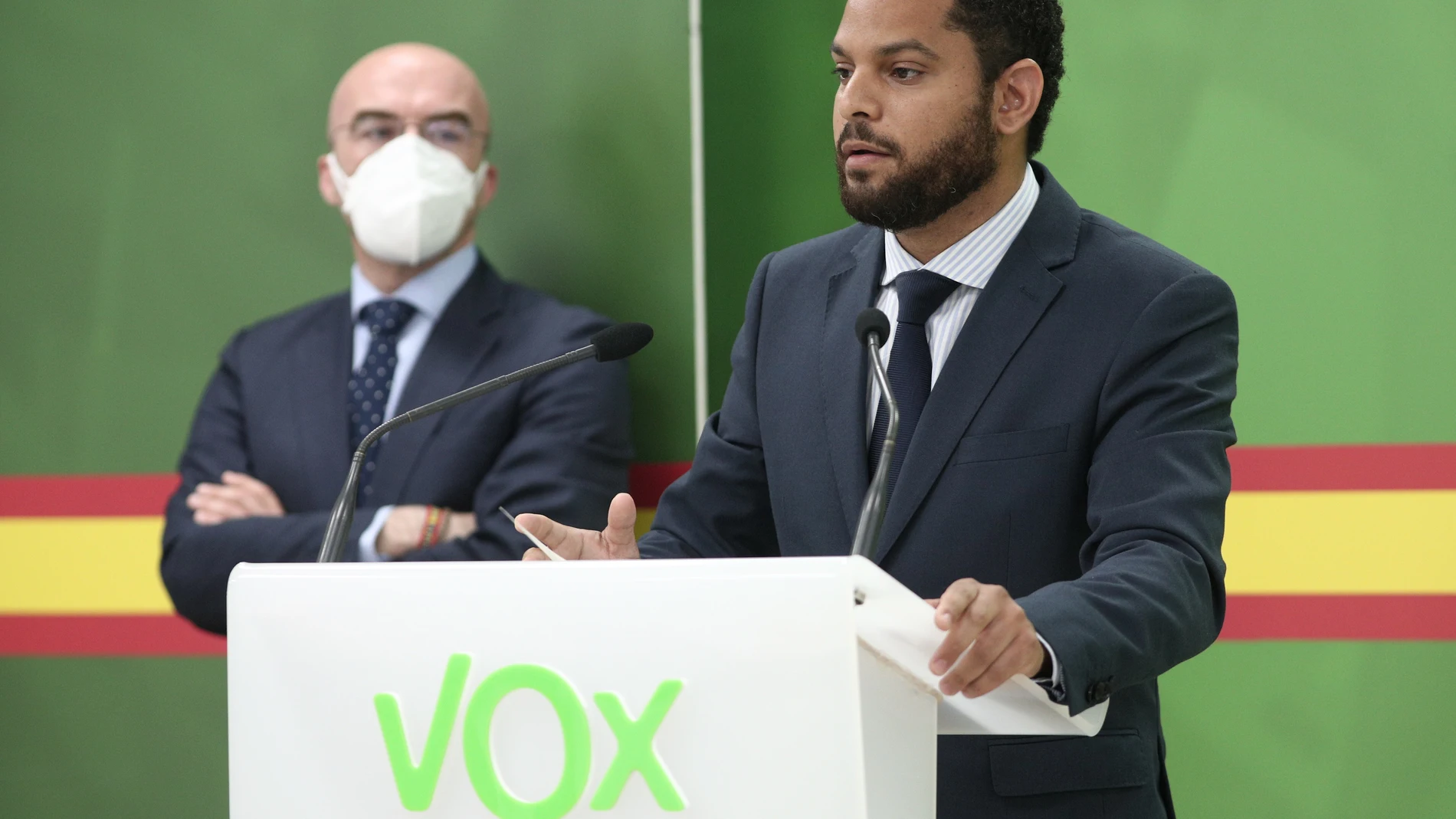 VOX retoma las ruedas de prensa presenciales en su sede nacional