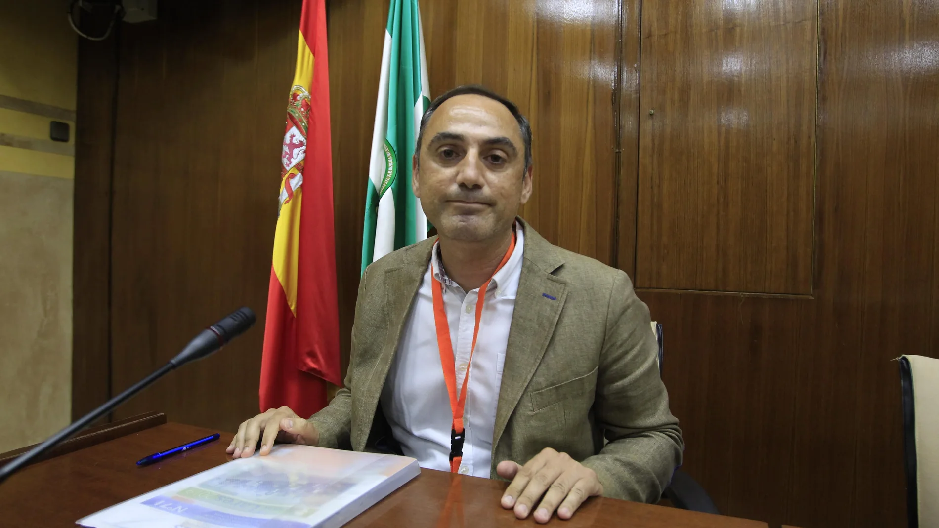 Fernando Acosta, presidente de Lares, en la comisión parlamentaria para la reconstrucción de Andalucía