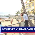 Los Reyes comienzan su gira por España en Canarias