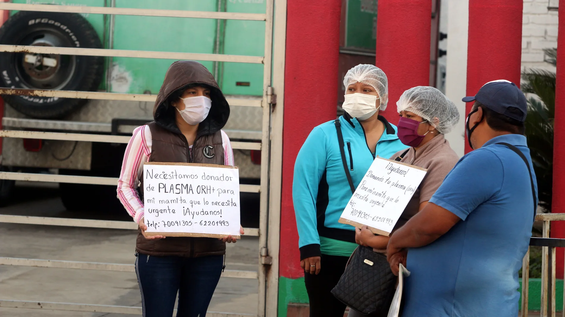 "Busco plasma", la última esperanza ante la COVID-19 en Bolivia