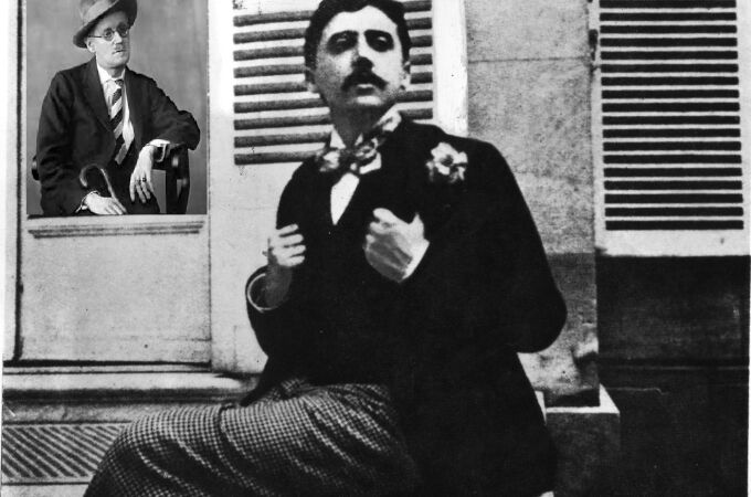 James Joyce y Marcel Proust se vieron una única vez, en 1922, seis meses antes de la muerte del fracnés, aunque los dos hechos no están relacionados