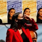 Victoria para la candidata demócrata Alexandria Ocasio-Cortez