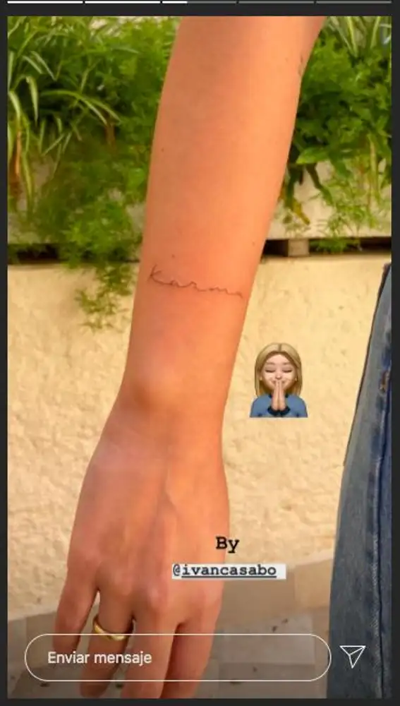 El nuevo tatuaje de Laura Escanes