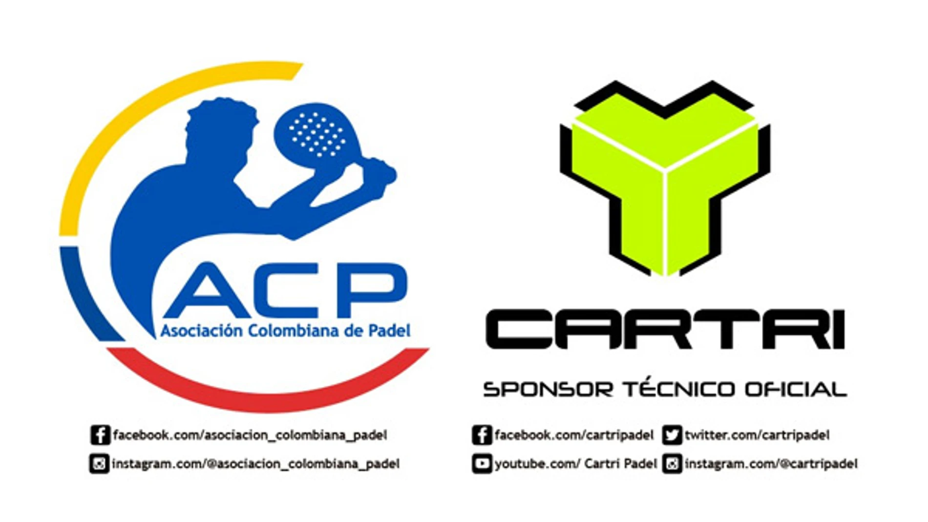 Unión Cartri y Asociación Colombiana de Pádel