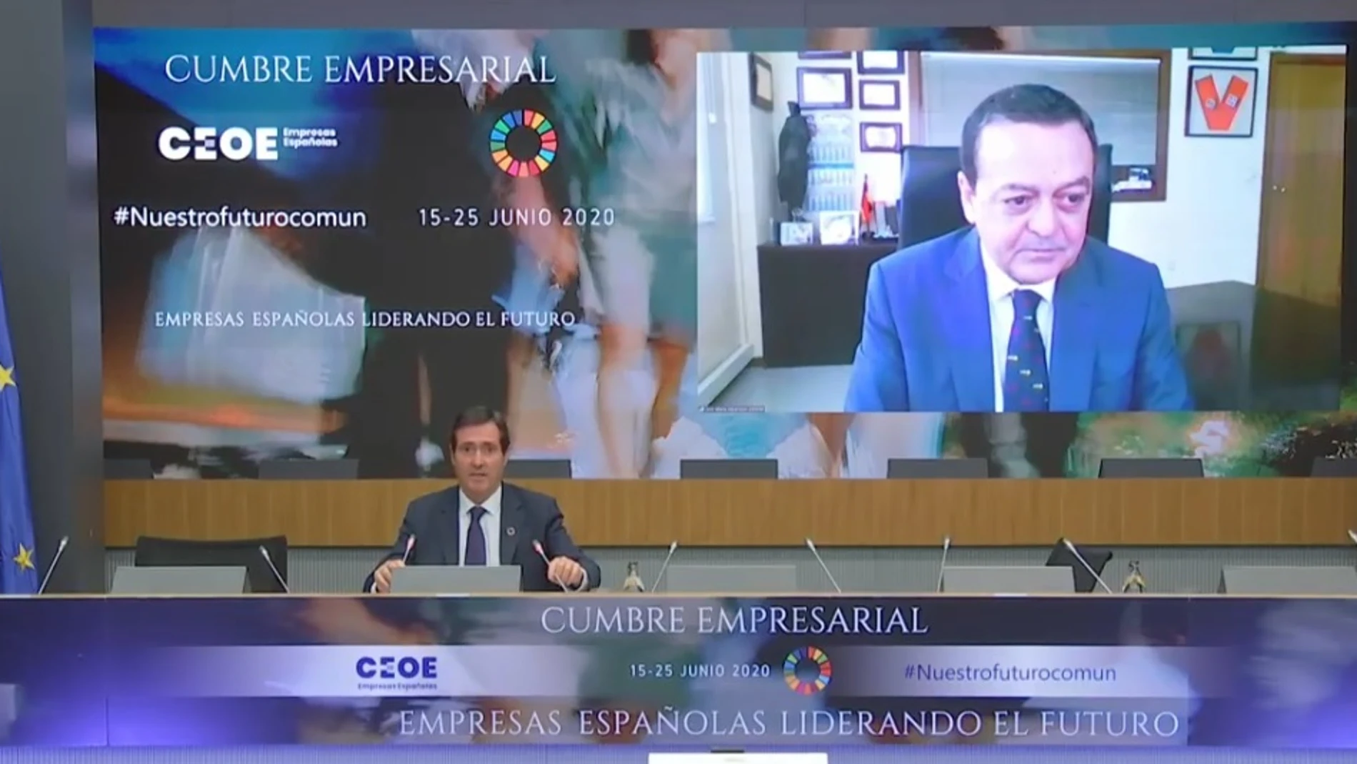 El presidente de CROEM reivindica el papel de los empresarios y la importancia del diálogo social en la cumbre de CEOE