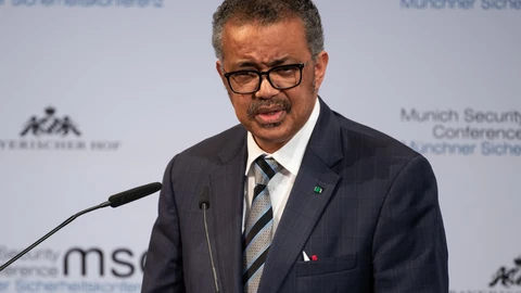 El director general de la Organización Mundial de la Salud (OMS), Tedros Adhanom Ghebreyesus