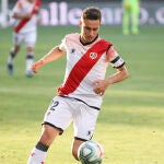 Jorge de Frutos con el Rayo Vallecano.