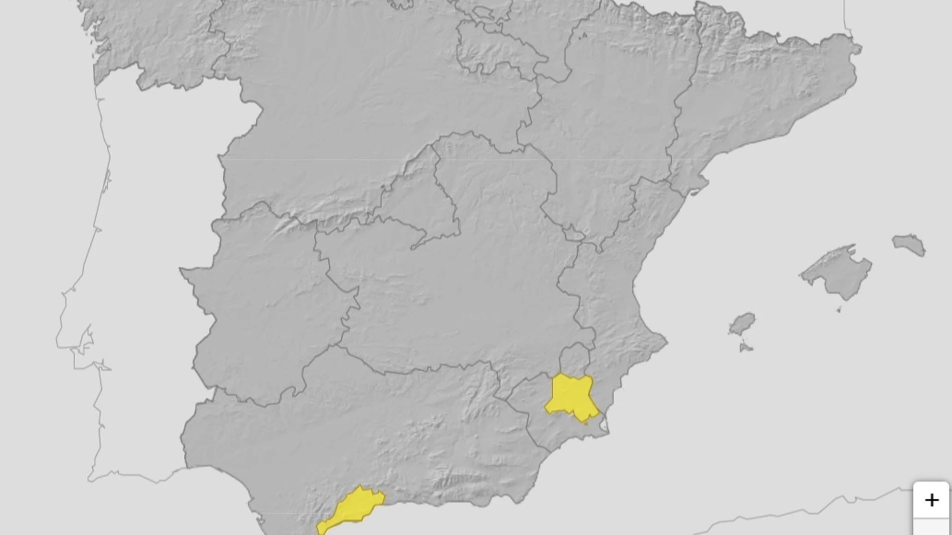 La Aemet activa el nivel amarillo por temperaturas de 38ºC este sábado en Murcia