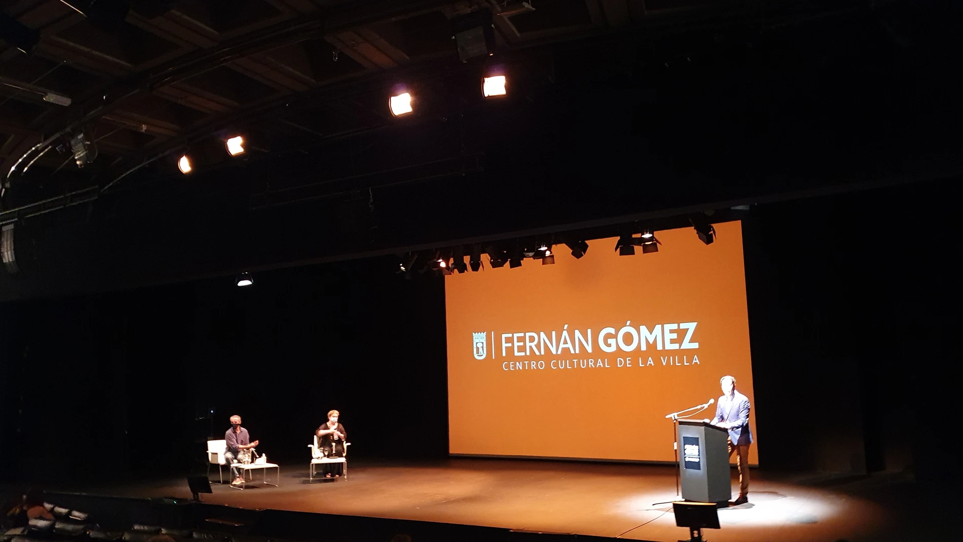Cvirus.-El Fernán Gómez volverá a levantar el telón en octubre con una programación nacional debido a la "incertidumbre"