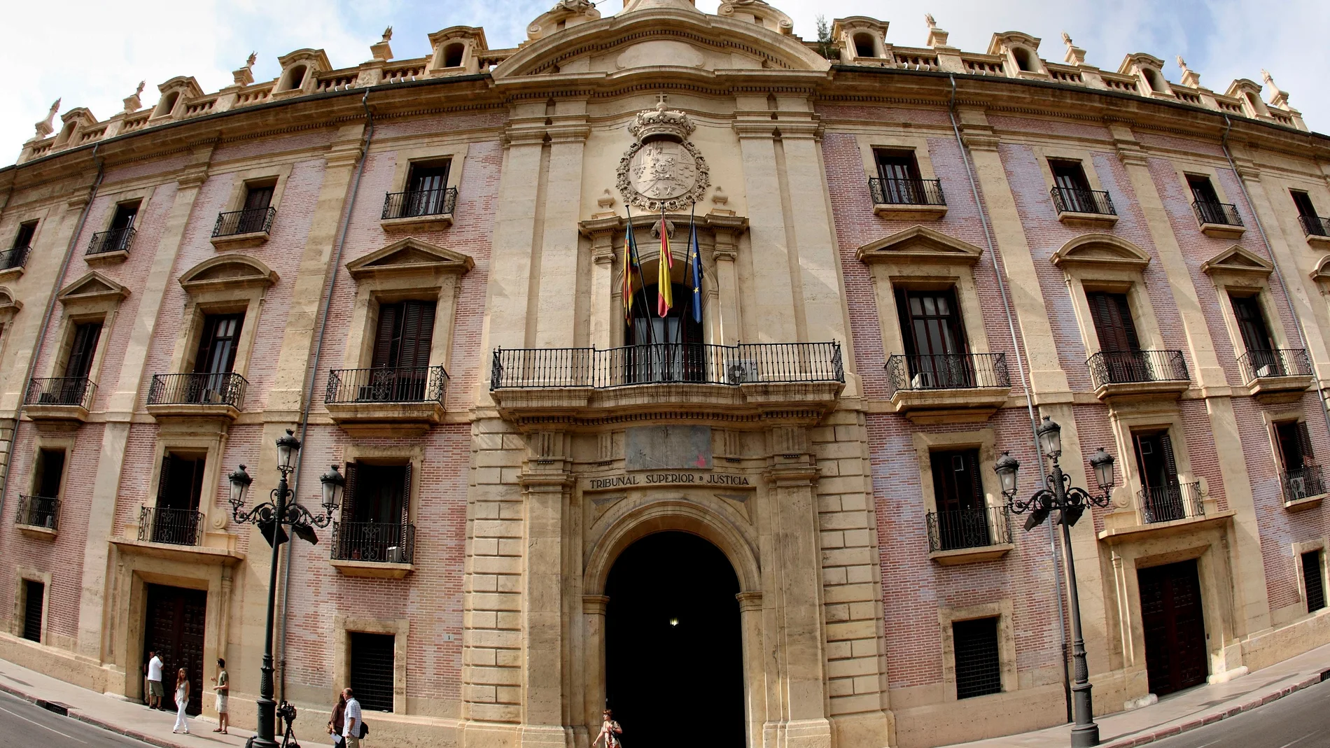 Imagen de archivo de la sede del Tribunal Superior de Justicia de la Comunitat Valenciana, ahora en obras