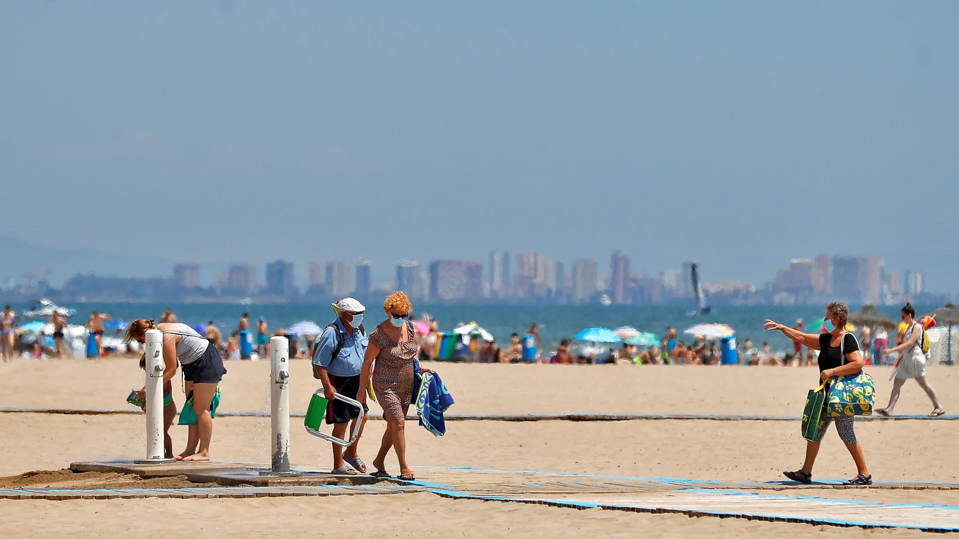 Fin de semana típicamente veraniego, sol y altas temperaturas