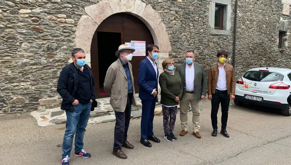 Visita del consejero a 'La Casona'.JCYL27/06/2020