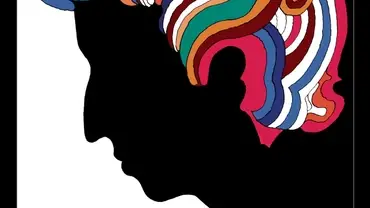 Cartel de Bob Dylan diseñado por Glaser y que se convirtió e un emblema en los sesenta