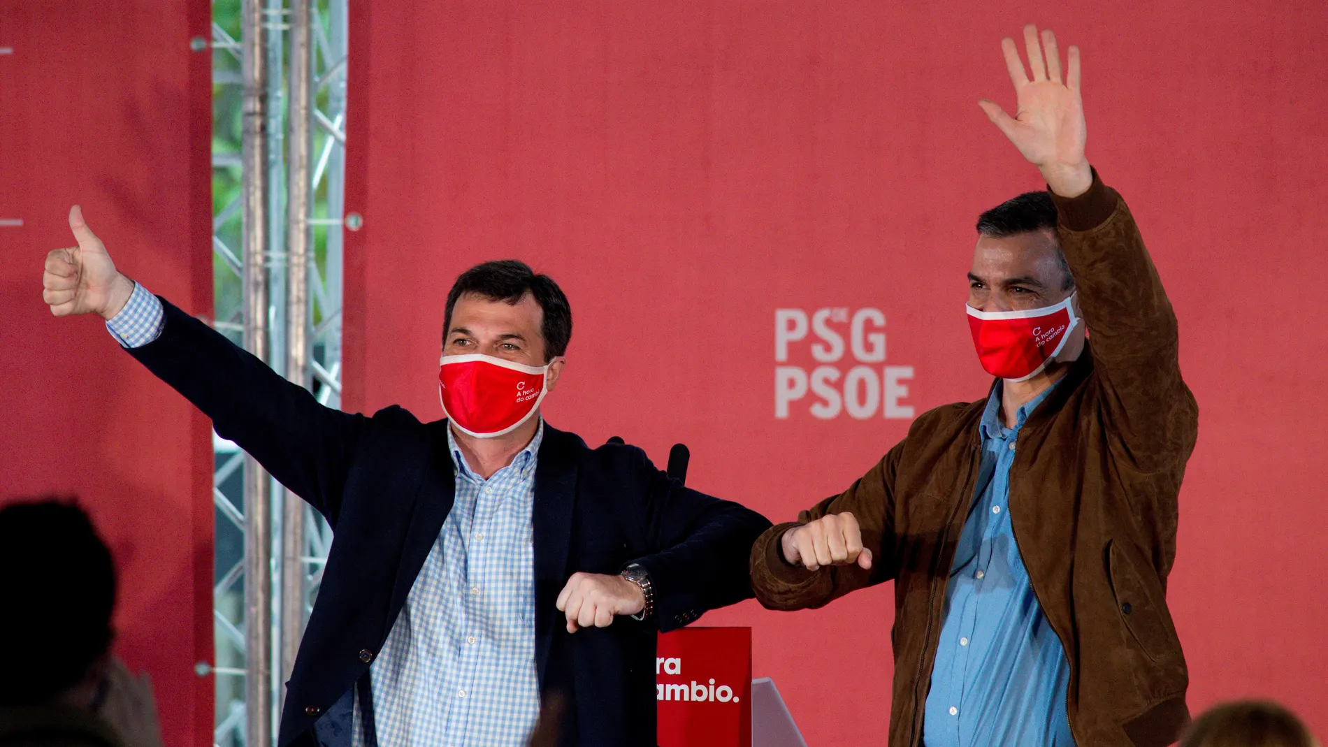 Acto político de las elecciones gallegas en Ourense