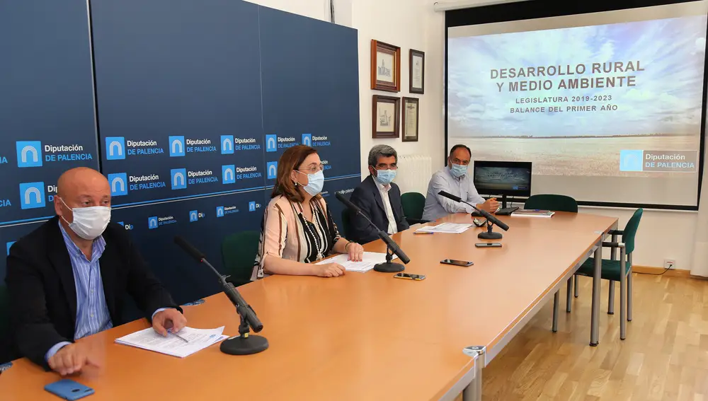 La Diputación de Palencia hace balance del primer año de políticas de agricultura y ganadería con su presidenta, Ángeles Armisén, al frente