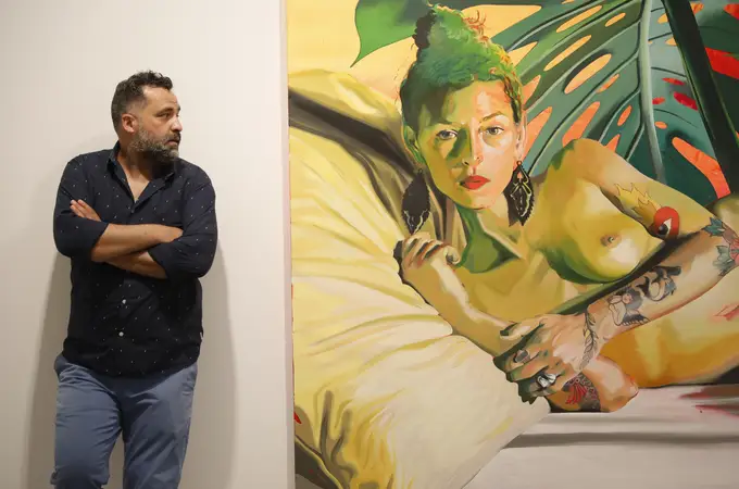 Manuel León, el pintor que reza delante de «Las Meninas»