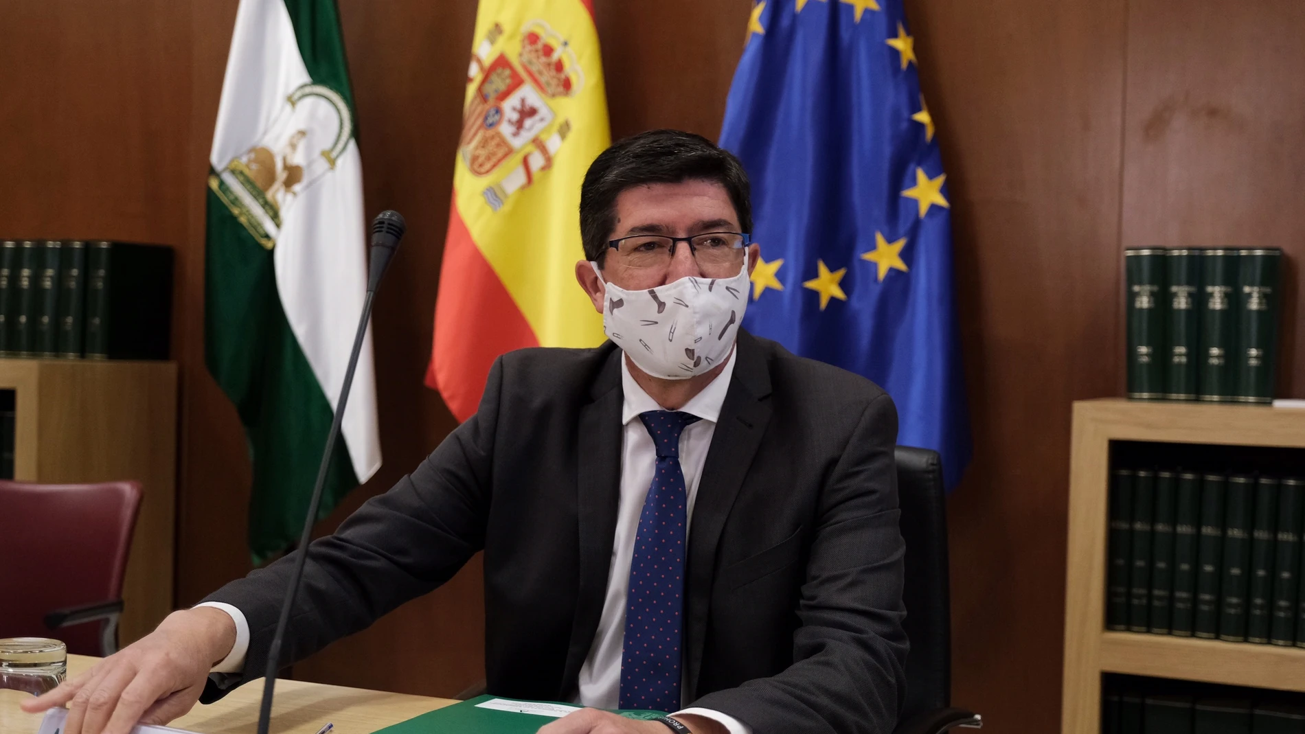 Coronavirus.- Marín no ve "ninguna situación alarmante" ahora en Andalucía: "Si la hubiera, la diríamos" desde la Junta
