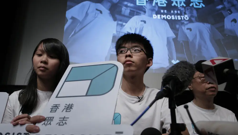 Joshua Wong, en una foto de archivo