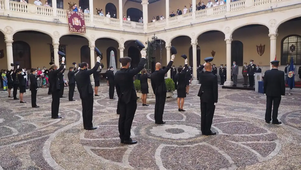Acto de jura en el Palacio Real de Valladolid