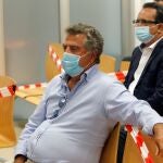 El empresario Enrique Ortiz durante la celebración del juicio por el por el presunto amaño del Plan General de Urbanismo (PGOU) de la ciudad de Alicante con los exalcaldes, Sonia Castedo y Luis Díaz Alperi, entre los acusados