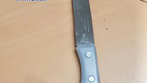 Imagen del cuchillo empleado en el roboPOLICÍA NACIONAL30/06/2020