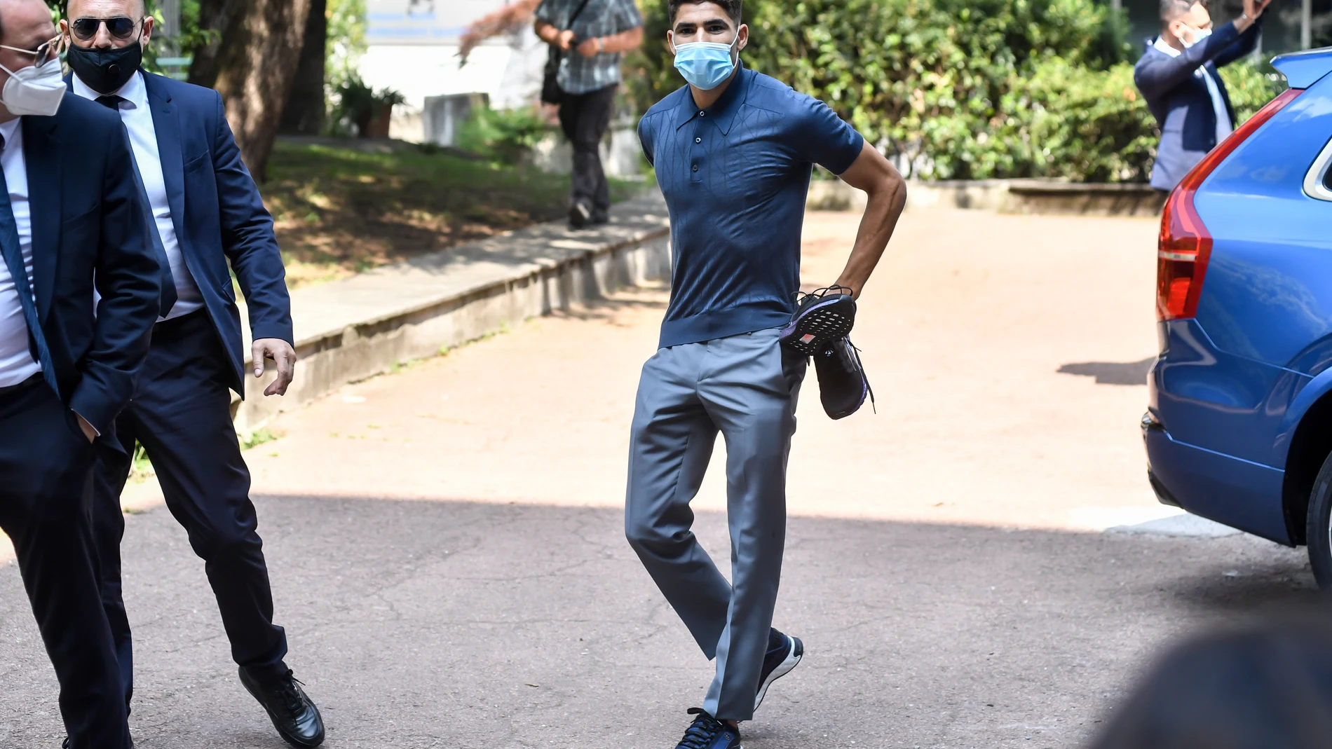 Achraf Hakimi in Milan
