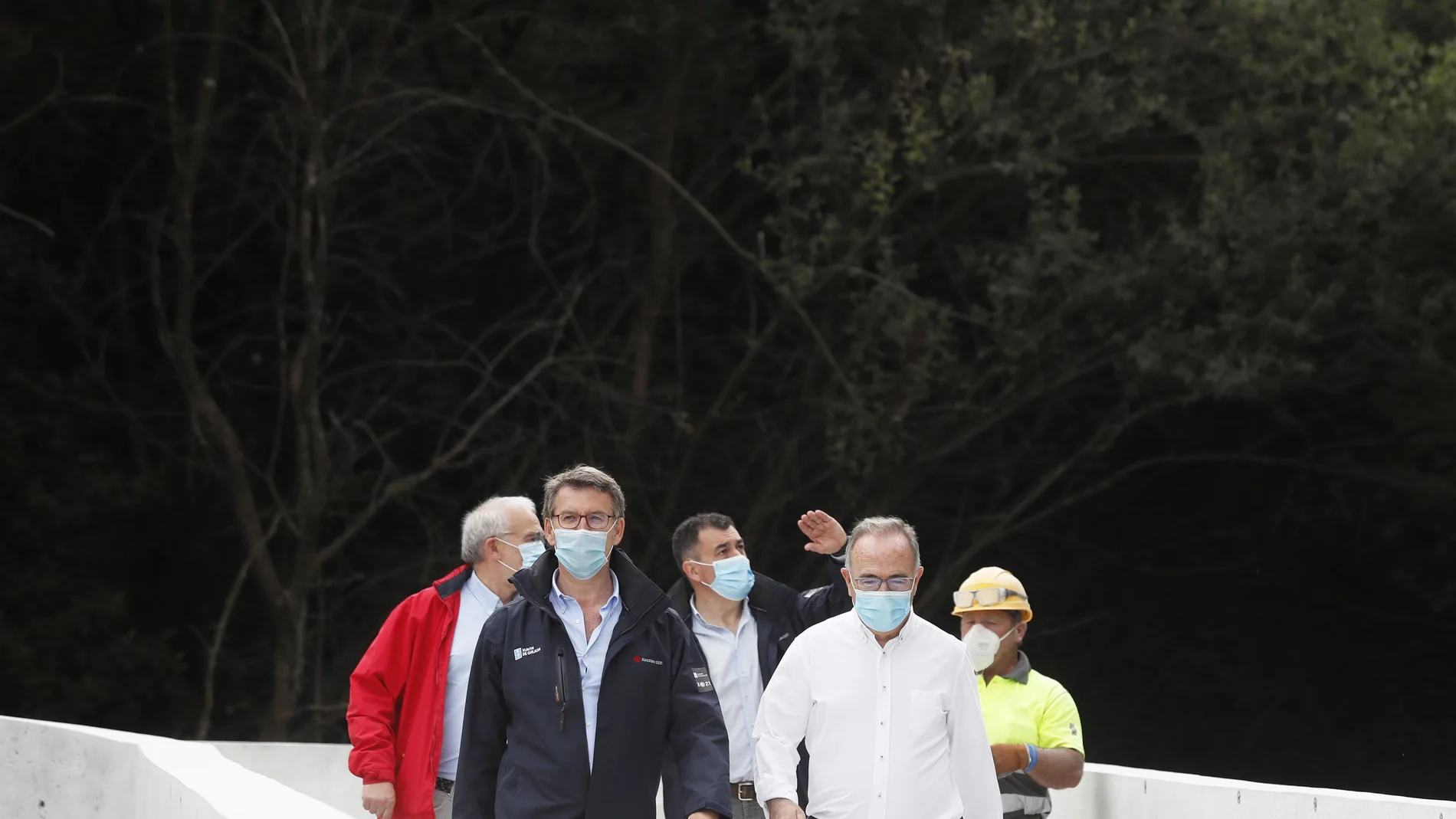 Feijóo reabre el camino, cerrado por la pandemia