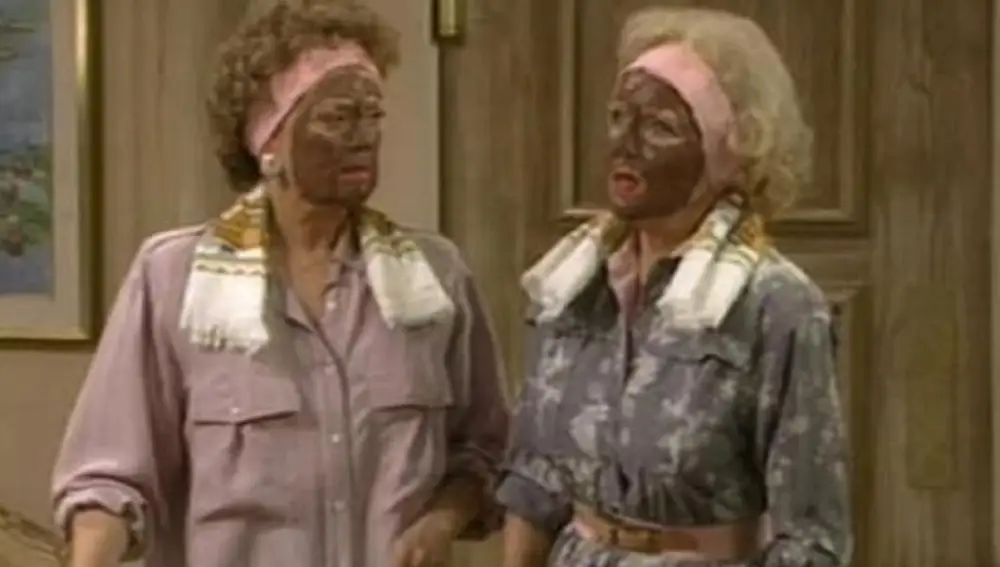 Blanche y Rose en &quot;Las chicas de oro&quot; haciendo una broma: &quot;En realidad no somos negras&quot;