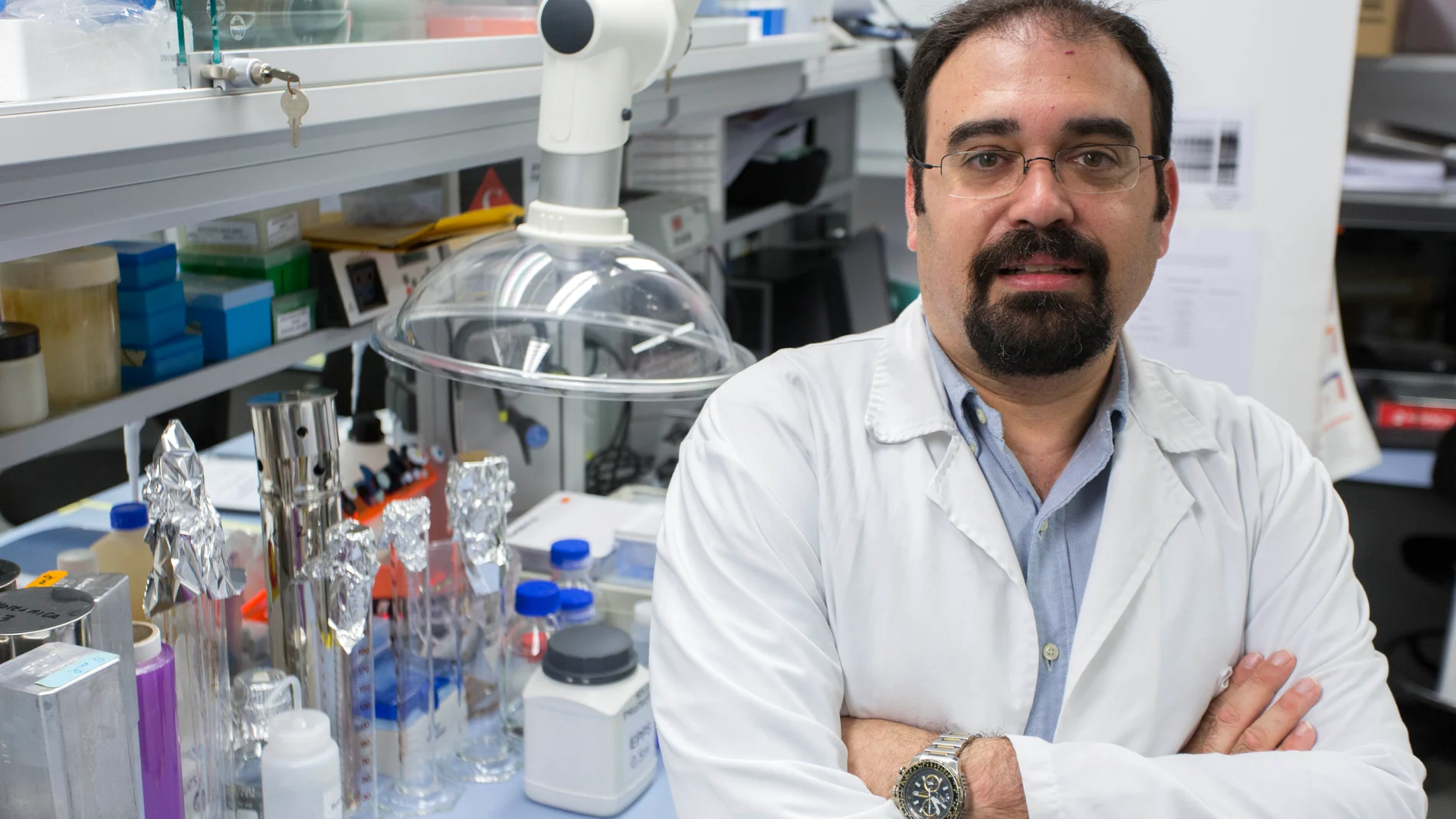 Dr. Manuel Fuentes, investigador del Centro de Investigación del Cáncer (CIC-IBMCC), profesor titular de la Universidad de Salamanca y responsable del proyecto