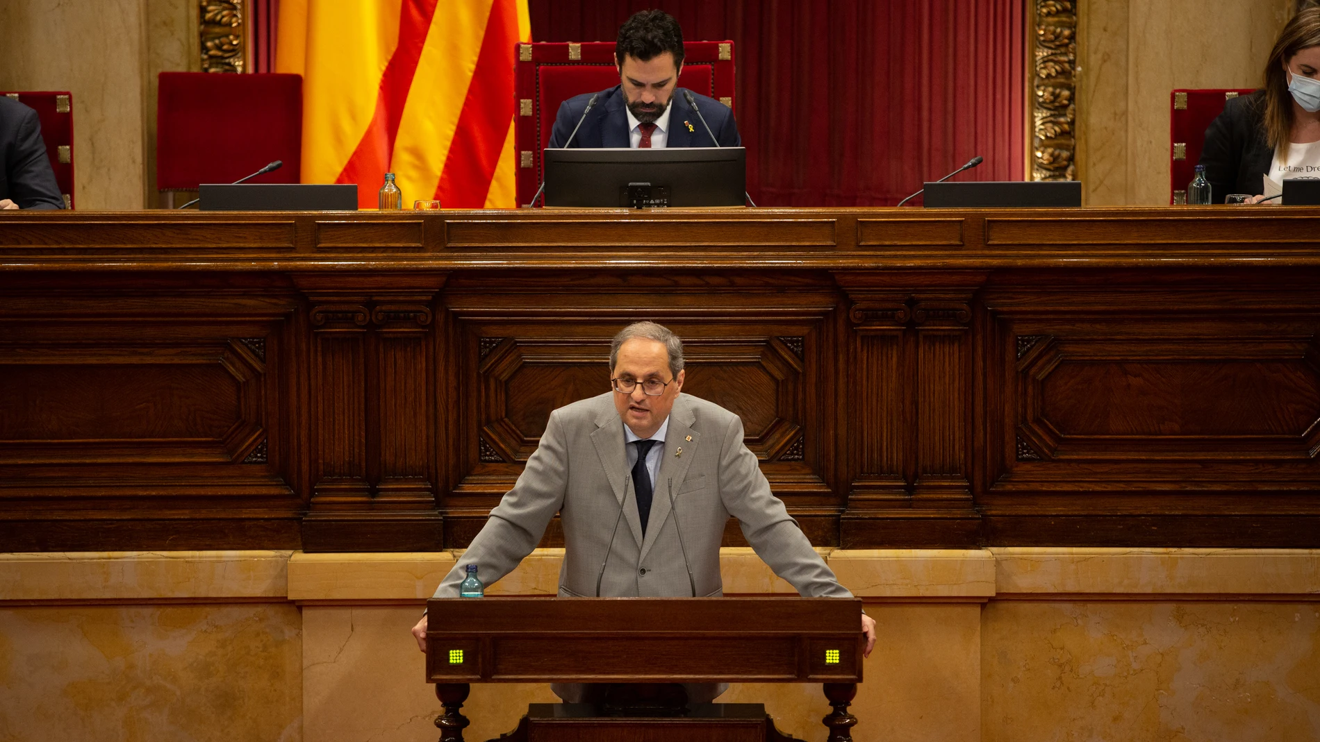 Torra dejaría de ser presidente catalán si el Tribunal Supremo mantuviese la pena de inhabilitación