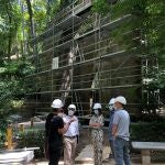 Obras de rehabilitación de la Puerta Bib-Rambla