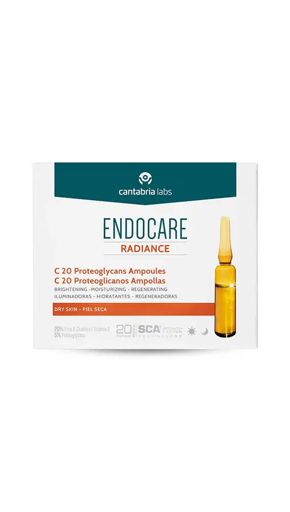 Ampollas Radiance C de ENDOCARE.