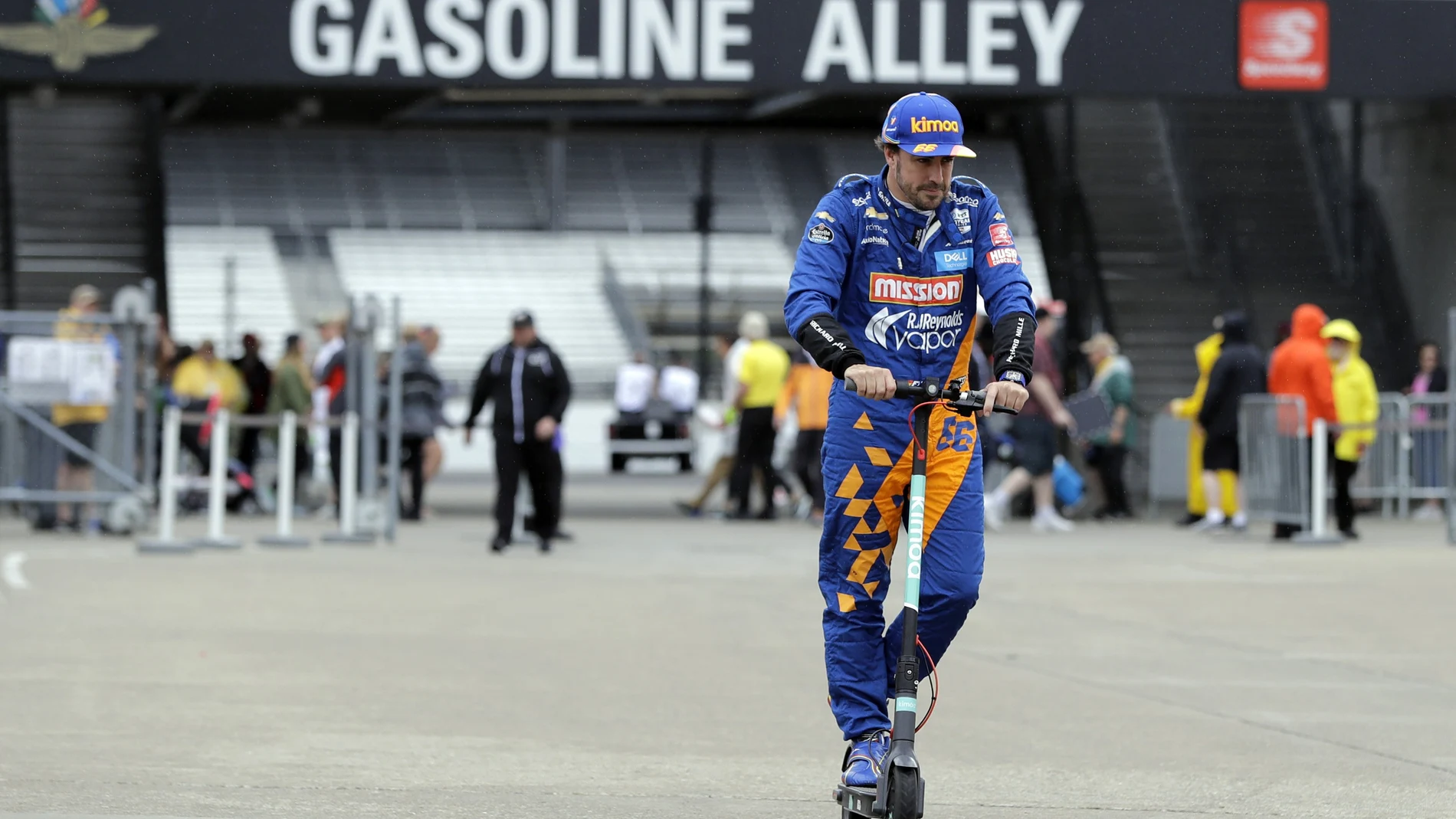 Fernando Alonso, en Indianápolis, el año pasado