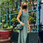 Amelia Bono con el vestido de Zara que llevarás 24/7 este verano.