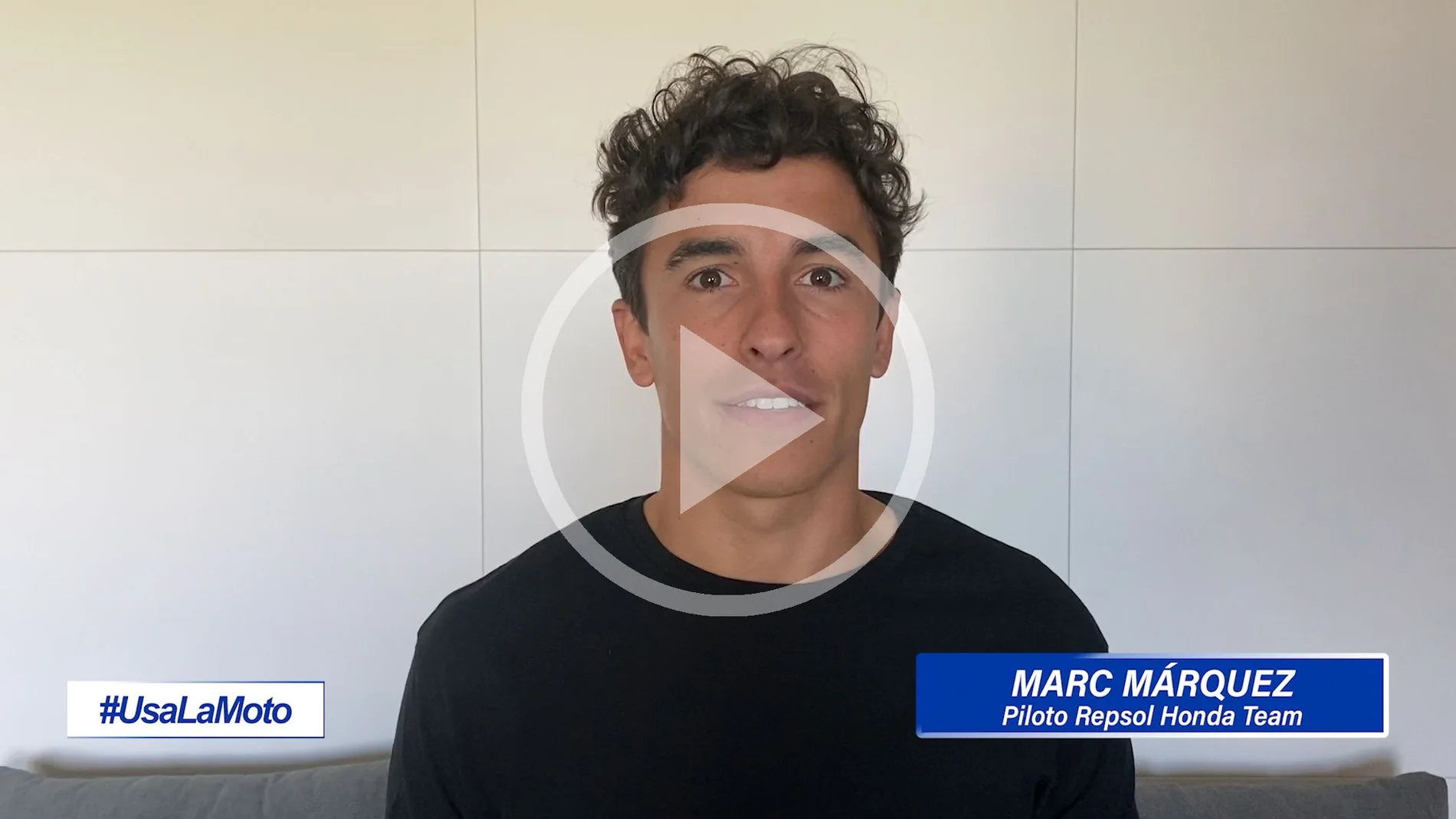 Marc Márquez, en la campaña #usalamoto