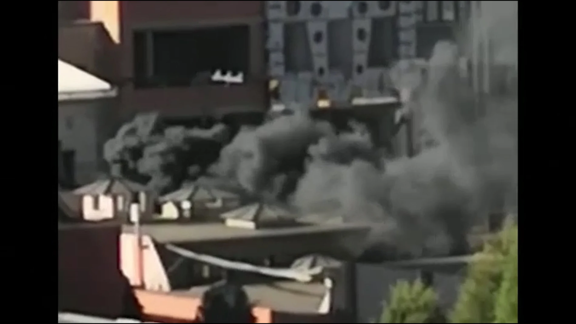 El humo del crematorio de La Paz (Bolivia)